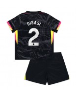 Chelsea Axel Disasi #2 Alternativní dres pro děti 2024-25 Krátký Rukáv (+ trenýrky)